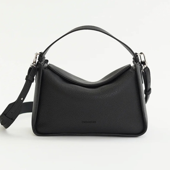 The Horse Clementine Bag in Black Pebbled Leather - Picture 16 of 16